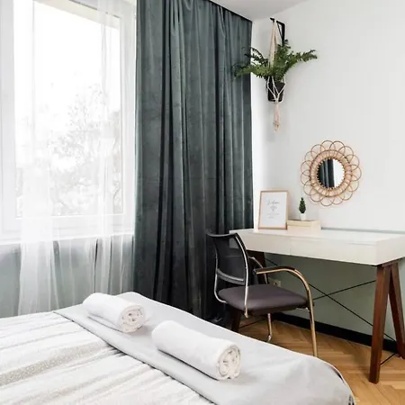 Apartament Union Square, 3 Sypialnie, Centrum, Balkon, Kawa Warszawa